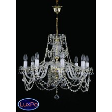 Подвесная люстра хрустальная ArtGlass DONATELA VIII COLOR