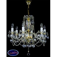 Подвесная люстра хрустальная ArtGlass DONATELA VI