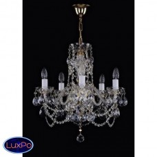 Подвесная люстра хрустальная ArtGlass DONATELA V short-arms 160