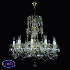 Подвесная люстра хрустальная ArtGlass DONATELA X