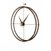 Часы Nomon DOBLE O N, дерево calabo, d=70см DONN