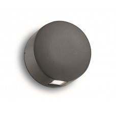 Светильник уличный настенный Ideal lux Dot Ap2 Antracite 143392