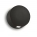 Светильник уличный настенный Ideal lux Dot Ap2 Nero 140377
