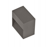 Светильник уличный настенный Ideal lux Down Ap1 Antracite 122045