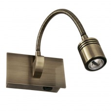 Бра светодиодное Ideal lux Dynamo Ap1 Brunito 121352
