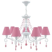 Люстра подвесная Maytoni Provence 14 E4-07-WM-LMP-O-27-CRL-E4-07-PK-DN Люстра подвесная Maytoni Provence 14 E4-07-WM-LMP-O-27-CRL-E4-07-PK-DN