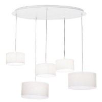 Люстра подвесная Ideal lux Ekos Sp5 Bianco 110851