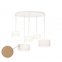 Люстра подвесная Ideal lux Ekos Sp5 Canvas 110868