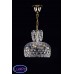 Светильник подвесной хрустальный ArtGlass ELANED II chain