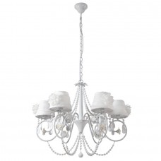 Подвесная люстра Crystal lux ELENA White SP6