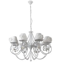 Подвесная люстра Crystal lux ELENA WHITE SP8