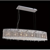 Люстра подвесная хрустальная Crystal lux ETERNIDAT SP7 CHROME