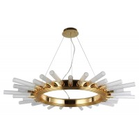 Люстра подвесная Crystal Lux FAIR SP15 GOLD D1000