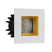 Встраиваемый светодиодный светильник LeDron FAST TOP SQ MINI White/Gold Встраиваемый светодиодный светильник LeDron FAST TOP SQ MINI White/Gold