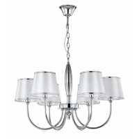 Люстра подвесная Crystal Lux FAVOR SP6 CHROME
