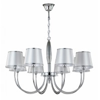 Люстра подвесная Crystal Lux FAVOR SP8 CHROME