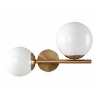 Бра Crystal Lux FELIZ AP2 BRONZE/WHITE