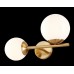 Бра Crystal Lux FELIZ AP2 BRONZE/WHITE