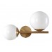 Бра Crystal Lux FELIZ AP2 BRONZE/WHITE