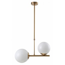 Светильник подвесной Crystal Lux FELIZ SP2 BRONZE/WHITE