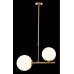 Светильник подвесной Crystal Lux FELIZ SP2 BRONZE/WHITE