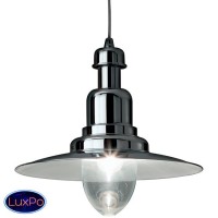 Подвесной светильник Ideal lux Fiordi Sp1 Big Alluminio 022819