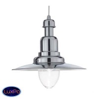 Подвесной светильник Ideal lux Fiordi Sp1 Big Cromo 004976