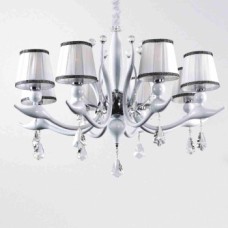 Люстра потолочная/подвесная Crystal lux FLAMINGO SP PL8 BI