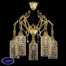 Подвесная люстра хрустальная ArtGlass FLEUR V