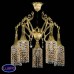 Подвесная люстра хрустальная ArtGlass FLEUR V