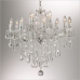 Подвесная люстра хрустальная Ideal lux Florian Sp12 Cromo 035604
