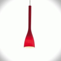 Светильник подвесной Ideal lux Flut Sp1 Small Rosso 035703