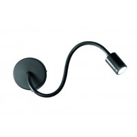 Бра светодиодное Ideal lux Focus Ap1 Nero 097190
