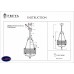Люстра подвесная Freya Conte FR4166-PL-03C-BL