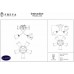 Потолочная люстра Freya Odri FR5030CL-05B