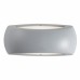 Светильник уличный настенный Ideal lux Francy-1 Ap1 Grigio 123738