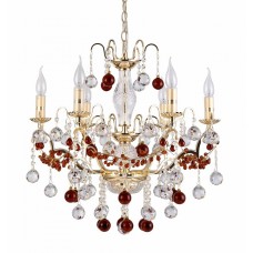Люстра подвесная Crystal Lux FRUTA SP6 GOLD