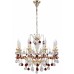Люстра подвесная Crystal Lux FRUTA SP8 GOLD