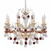Люстра подвесная Crystal Lux FRUTA SP8 GOLD