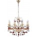 Люстра подвесная Crystal Lux FRUTA SP8 GOLD