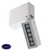 Настенно-потолочный светильник Italline GEMINI white/black