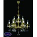 Подвесная люстра хрустальная ArtGlass GENADIA IX