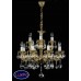Подвесная люстра хрустальная ArtGlass GENADIA XII