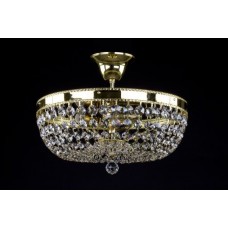 Светильник потолочный хрустальный ArtGlass GERTA DIA 450