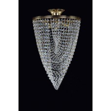 Светильник потолочный хрустальный ArtGlass GIANA I