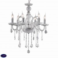 Люстра подвесная Ideal lux Giudecca Sp6 Trasparente 027821