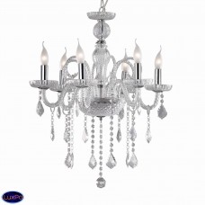 Люстра подвесная Ideal lux Giudecca Sp6 Trasparente 027821