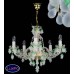 Подвесная люстра хрустальная ArtGlass GIZELA V WHITE