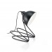 Лампа настольная Ideal lux Guendalin Tl1 Nero 143507