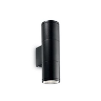 Светильник уличный настенный Ideal lux Gun Ap2 Small Nero 100395
